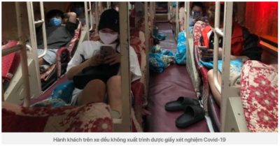 Video thấy nhiều người đi bộ từ hầm lên xe giường nằm, CSGT kiểm tra phát hiện 10 hành khách đi ‘chui’ về quê