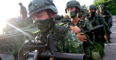 Sẵn sàng cho trận chiến, Đài Loan trang bị quần áo ‘Người sắt’ cho binh sĩ