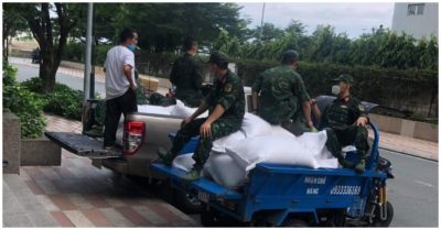 Phường vội thu hồi 22 tấn gạo hỗ trợ cư dân Vinhomes Central Park