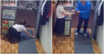 Video: Vợ trải thảm đón chồng từ cửa ngày lãnh lương