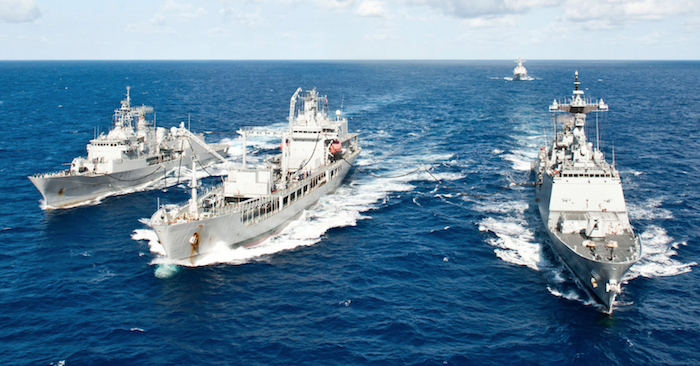 DĐức cử tàu chiến tới Biển Đông nhằm ủng hộ Mỹ và các đồng minh khác chống lại yêu sách bá quyền của Trung Quốc (ảnh minh họa từ Hải quân Mỹ).