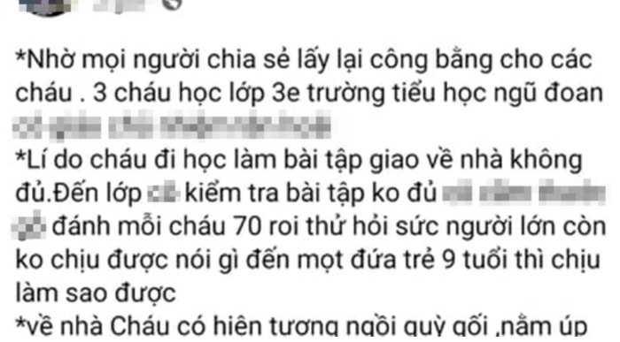 đánh học sinh