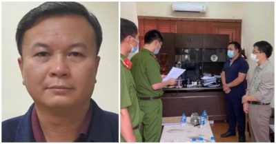 Bắt Vũ Kiên Trung – Chủ tịch Công ty Công viên cây xanh Hà Nội