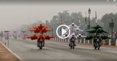 Video: Màn diễu hành thăng bằng trên xe máy ấn tượng