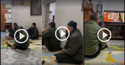 Video: Ba người đàn ông khóc khi xem phim Hàn Quốc