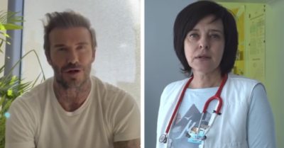David Beckham cho bác sĩ Ukraine mượn Instagram để tiết lộ tình hình chiến sự