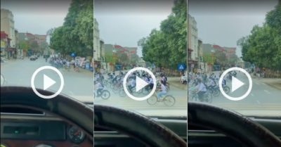 Video hành động đẹp: Tài xế chủ động nhường đường cho học sinh