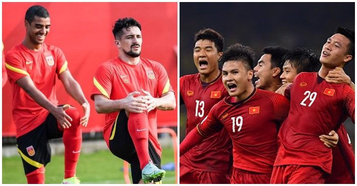 Sohu thừa nhận bóng đá Trung Quốc "kém xa" Việt Nam nếu không có cầu thủ ngoại.