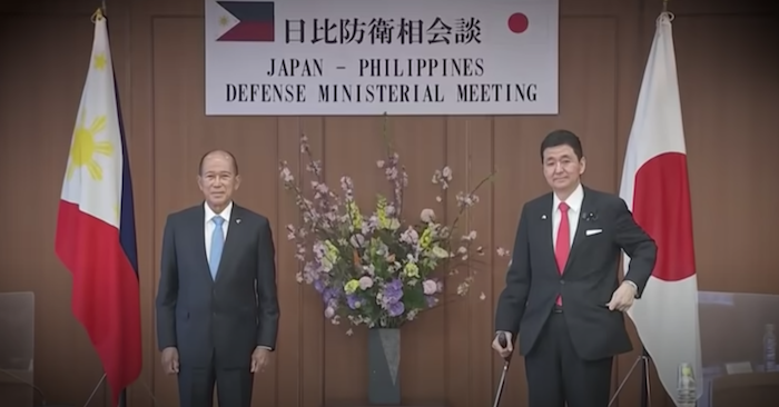 Bộ trưởng Quốc phòng Nhật Bản và Philippines gặp mặt ngày 9/4/2022 trong bối cảnh lo ngại về Trung Quốc