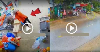 Video: Quả dưa hấu ‘chạy trốn’ bị hàng loạt camera cả xóm ghi lại