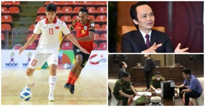 Cập nhật tối 5/4: Thêm em gái cựu chủ tịch FLC Trịnh Văn Quyết bị bắt; Futsal Việt Nam thắng Timor Leste 7-1