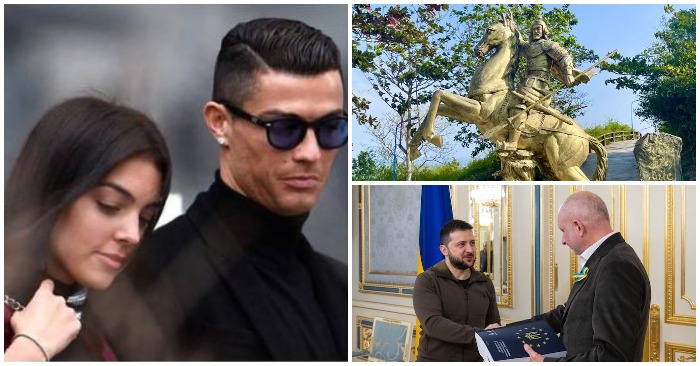 Tượng Trần Hưng Đạo tại Vũng Tàu bị nói là "giống tượng Quan Công". Con trai của Ronaldo qua đời.