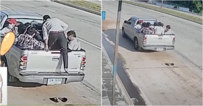 Video: Thanh niên lịch sự lên xe ôtô bỏ lại đôi dép