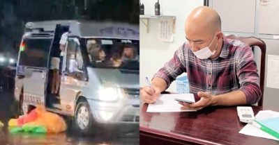 Tài xế chở du khách vứt áo mưa giữa đường ở Phú Quốc bị phạt 1,5 triệu đồng