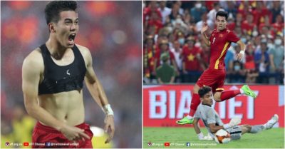 Ông Park nhắc khéo Tiến Linh về chuyện cởi áo ăn mừng