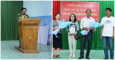 Bình Thuận tổ chức xin lỗi người quá cố bị án oan giết người 42 năm trước