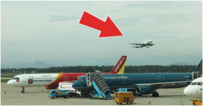 Hành khách hoảng sợ sau pha hạ cánh hụt ở sân bay Đà Nẵng