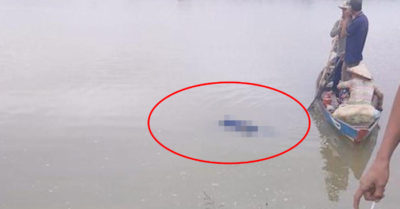 Người dân phát hiện thi thể bị trói 2 tay trong bao tải dưới sông Mã