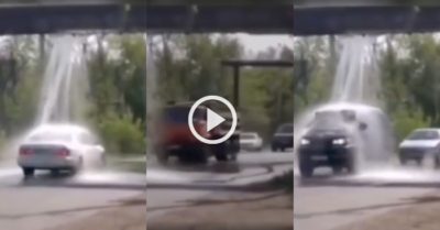 Video: ‘Tiệm rửa xe’ miễn phí của nhiều tài xế