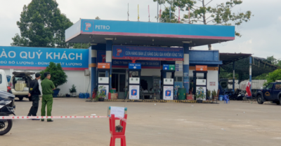 Bà Rịa – Vũng Tàu: Bắt giám đốc, phong tỏa cây xăng sản xuất xăng giả số lượng lớn