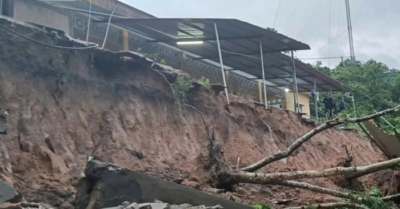 Thanh Hóa ứng phó khẩn cấp sạt lở trường học